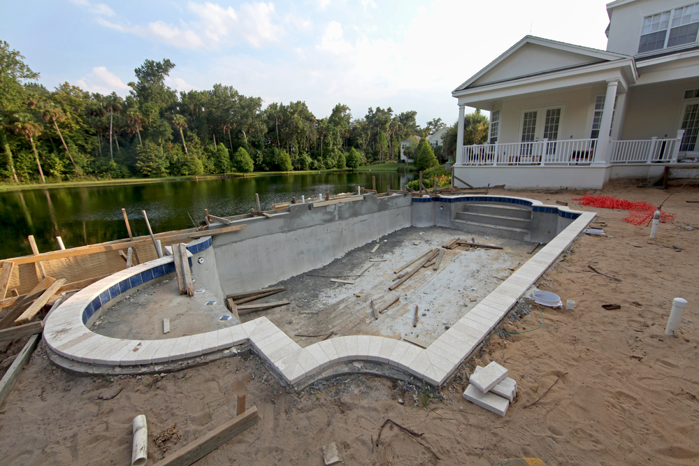 financer la construction d'une piscine
